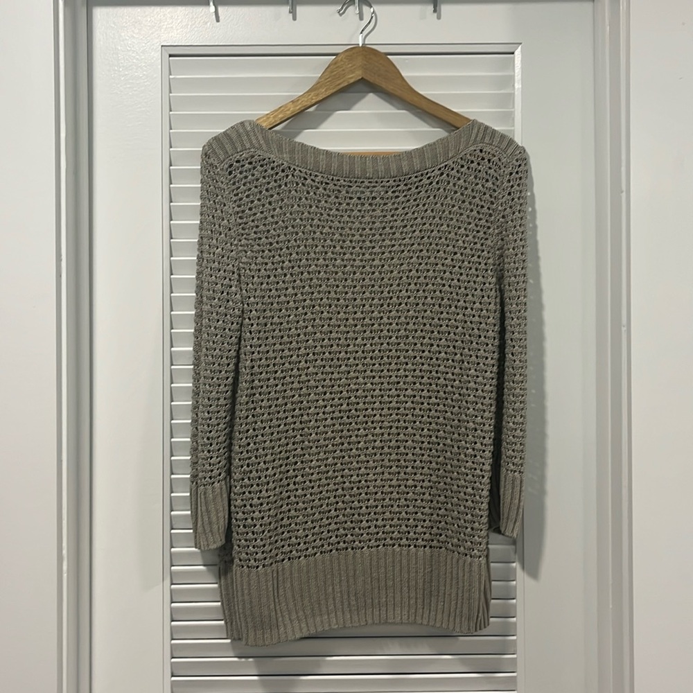 Cable net Calvin Klein long sweater women’s medium